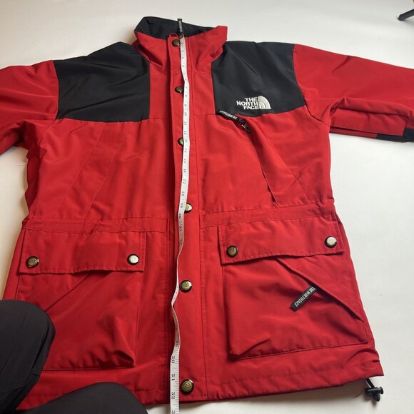VTG The North Face 1990 Mountain Jacket GTX Gore-Tex Men’s Small Red (Read) - Picture 7 of 13